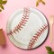 8 Count Baseball Paper Dessert Plates 7" Disposable Plates for Sports & Birthday Parties